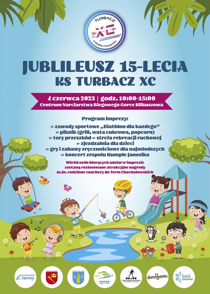 JUBILEUSZ 15 LECIA KLUBU SPORTOWEGO KS TURBACZ XC