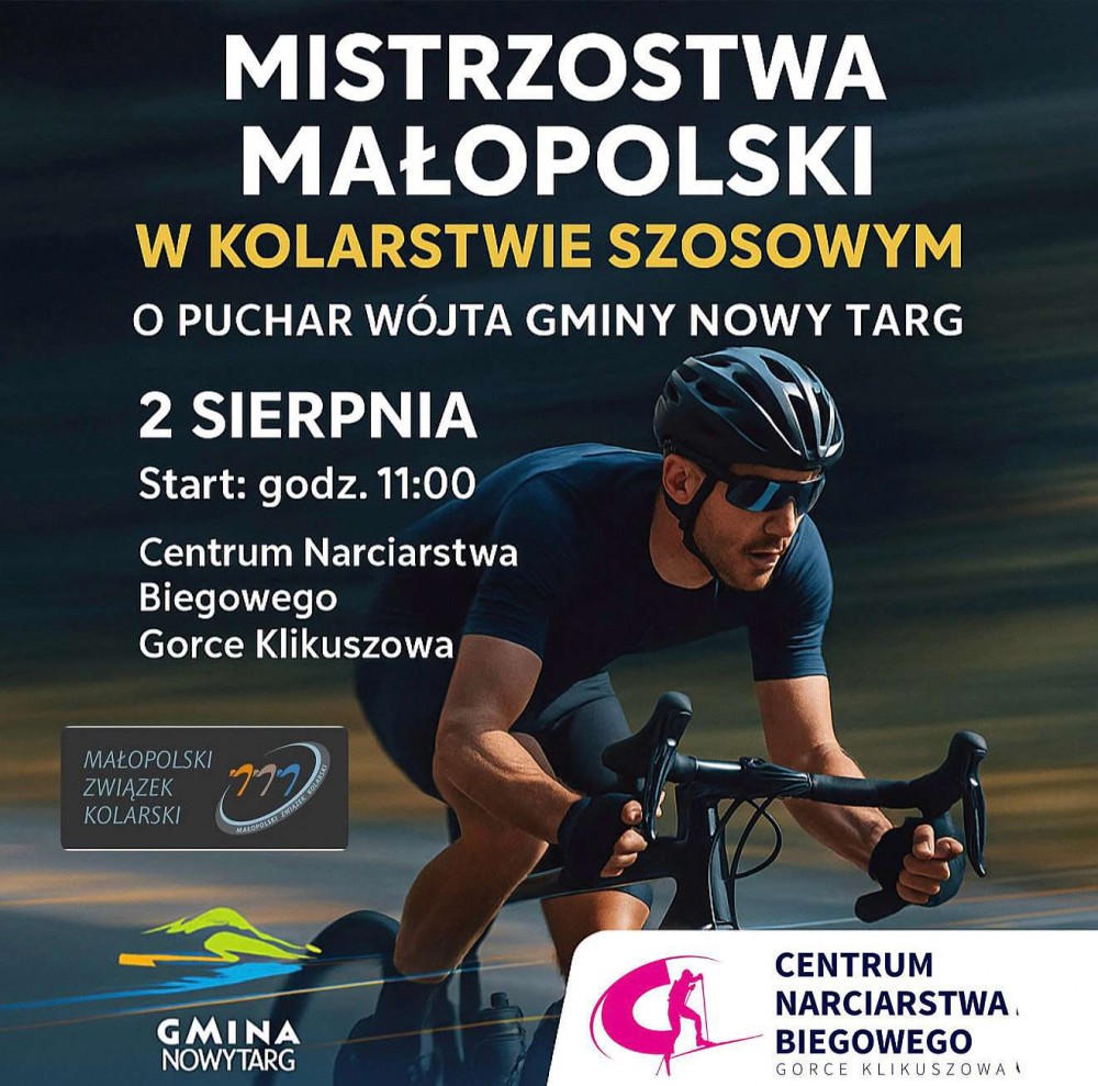Mistrzostwa Małopolski w kolarstwie szosowym o Puchar Wójta Gminy Nowy Targ