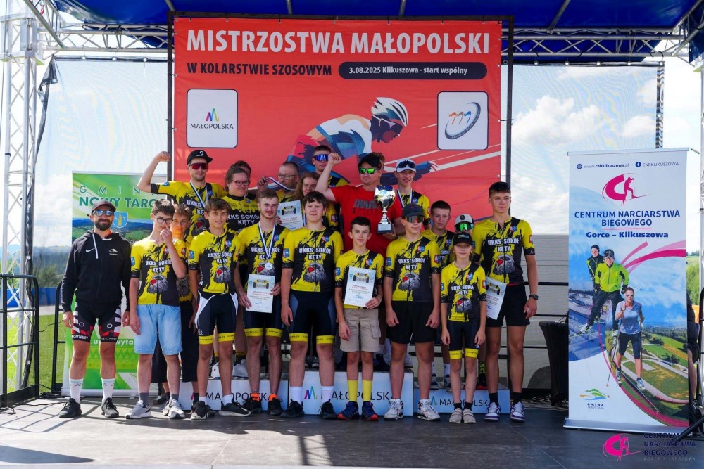Mistrzostwa Małopolski w kolarstwie szosowym o Puchar Wójta Gminy Nowy Targ - relacja