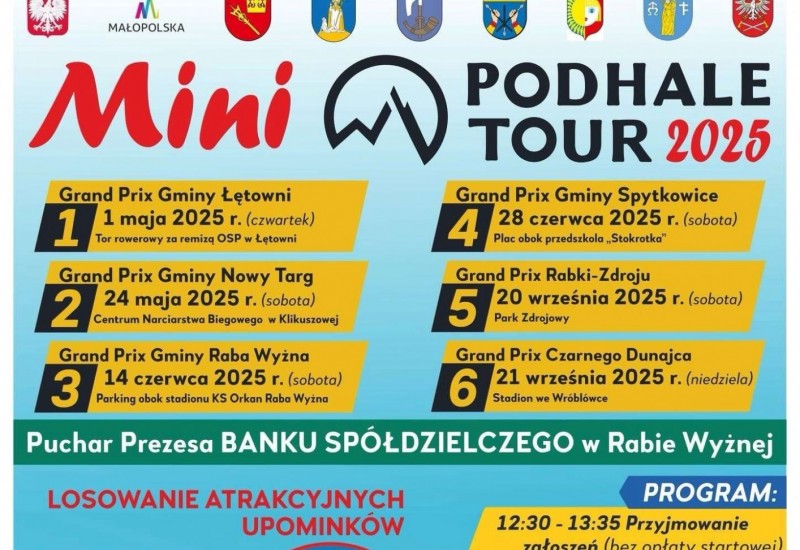 Mini Podhale Tour 2025 II edycja na CNB Klikuszowa