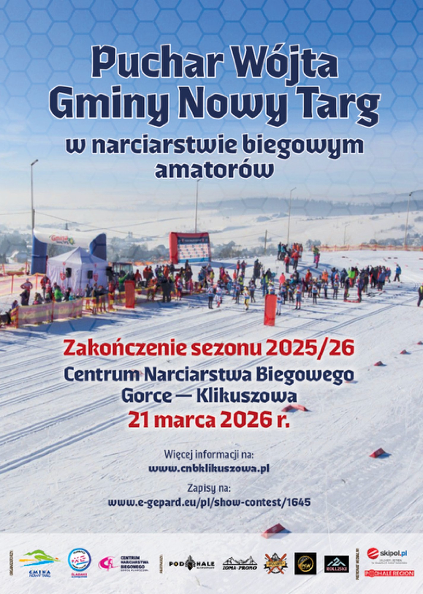 Puchar Wójta Gminy Nowy Targ w narciarstwie biegowym dla amatorów - Zakończenie sezonu 2025/2026